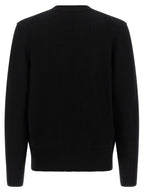 Schwarzer Wollcardigan