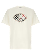 Weißes Baumwoll-T-Shirt