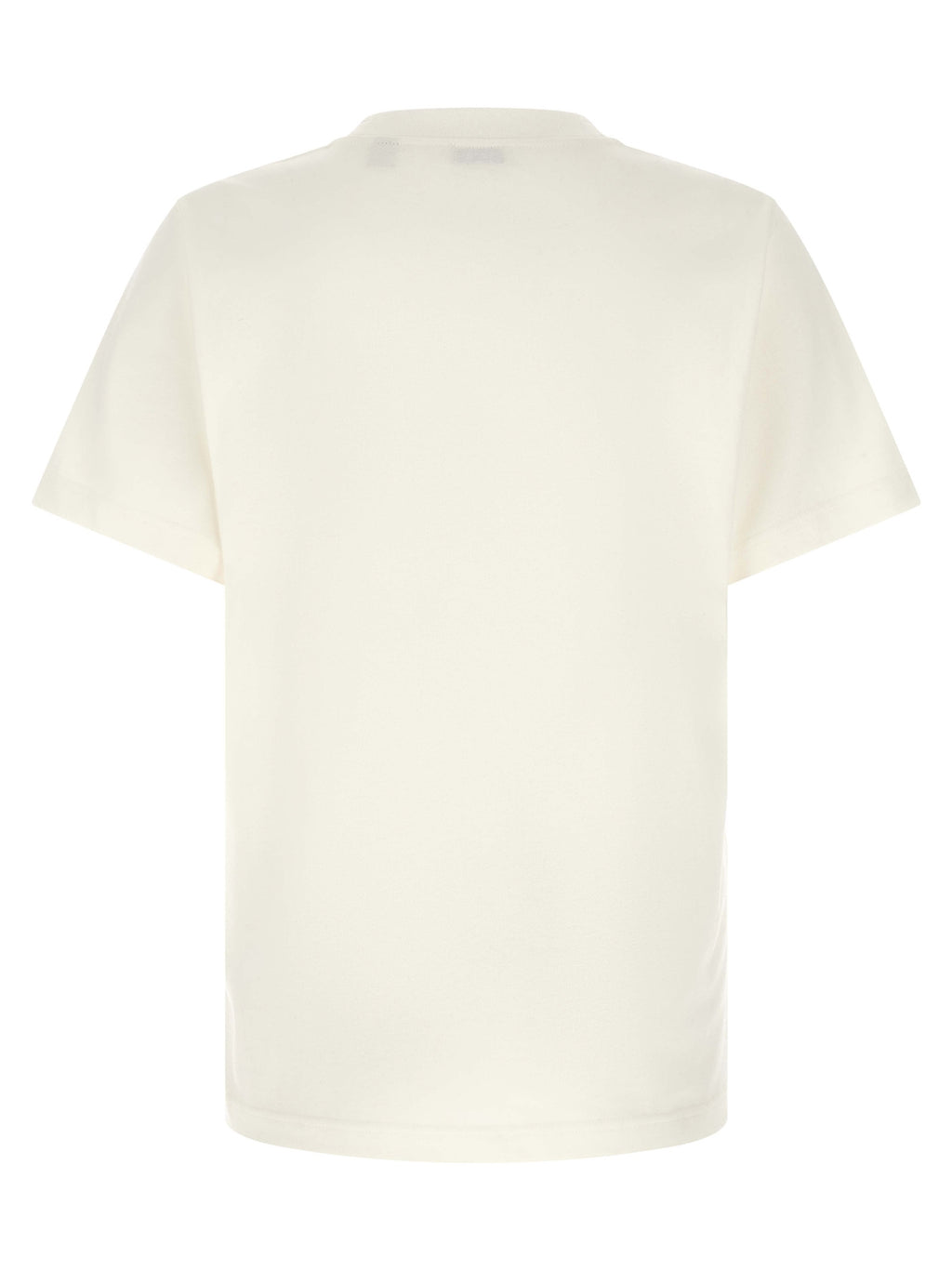 Weißes Baumwoll-T-Shirt