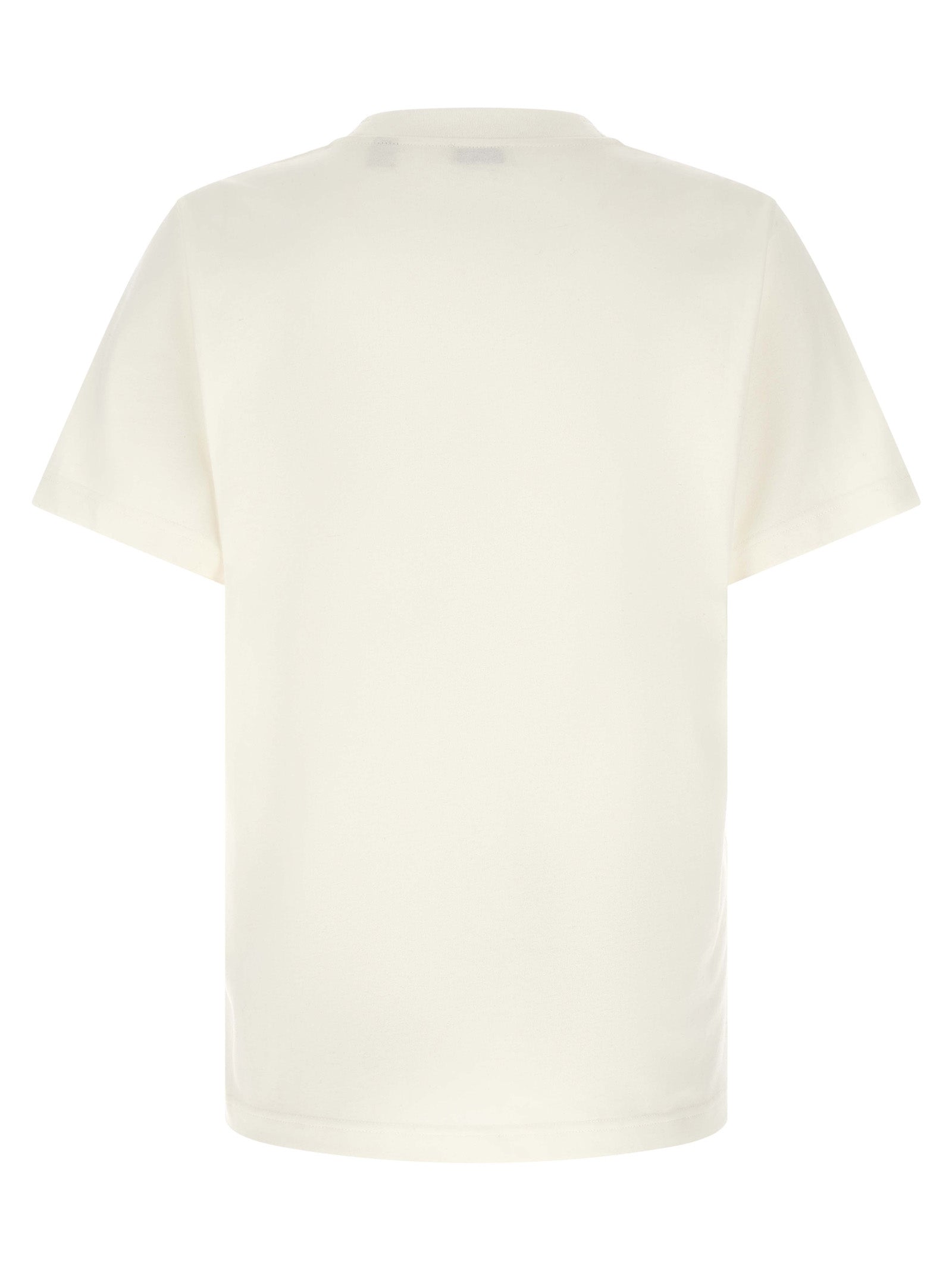 Weißes Baumwoll-T-Shirt