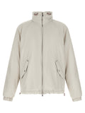 Weiße Shell-Jacke aus Polyester