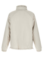 Weiße Shell-Jacke aus Polyester