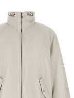 Weiße Shell-Jacke aus Polyester