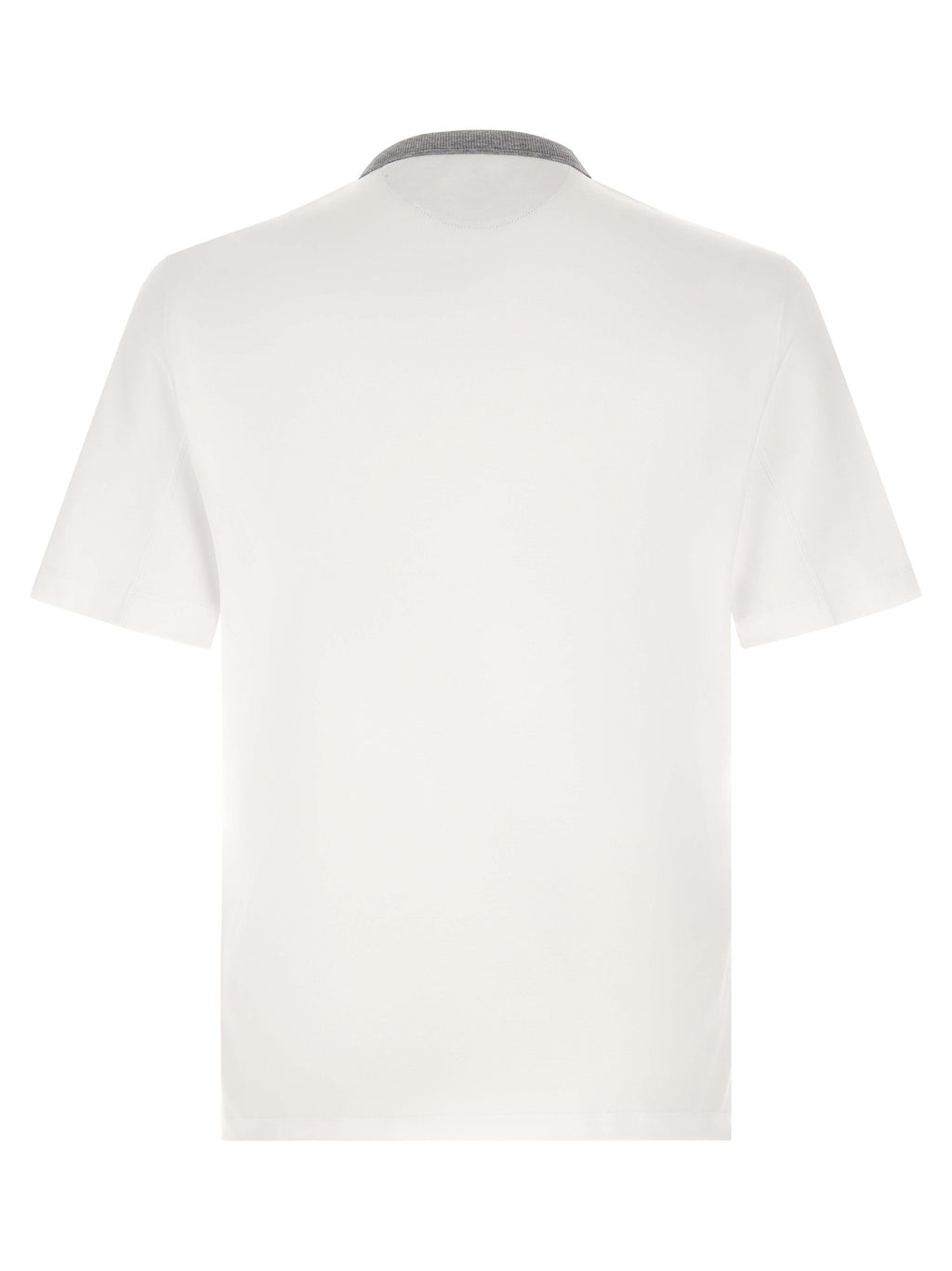 Weißes Baumwoll-T-Shirt