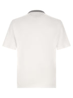 Weißes Baumwoll-T-Shirt