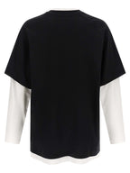 Mehrfarbiges Baumwoll-T-Shirt