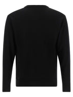 Schwarzer Cardigan aus Schurwolle