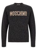 Grauer Wollcardigan
