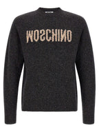 Grauer Wollcardigan