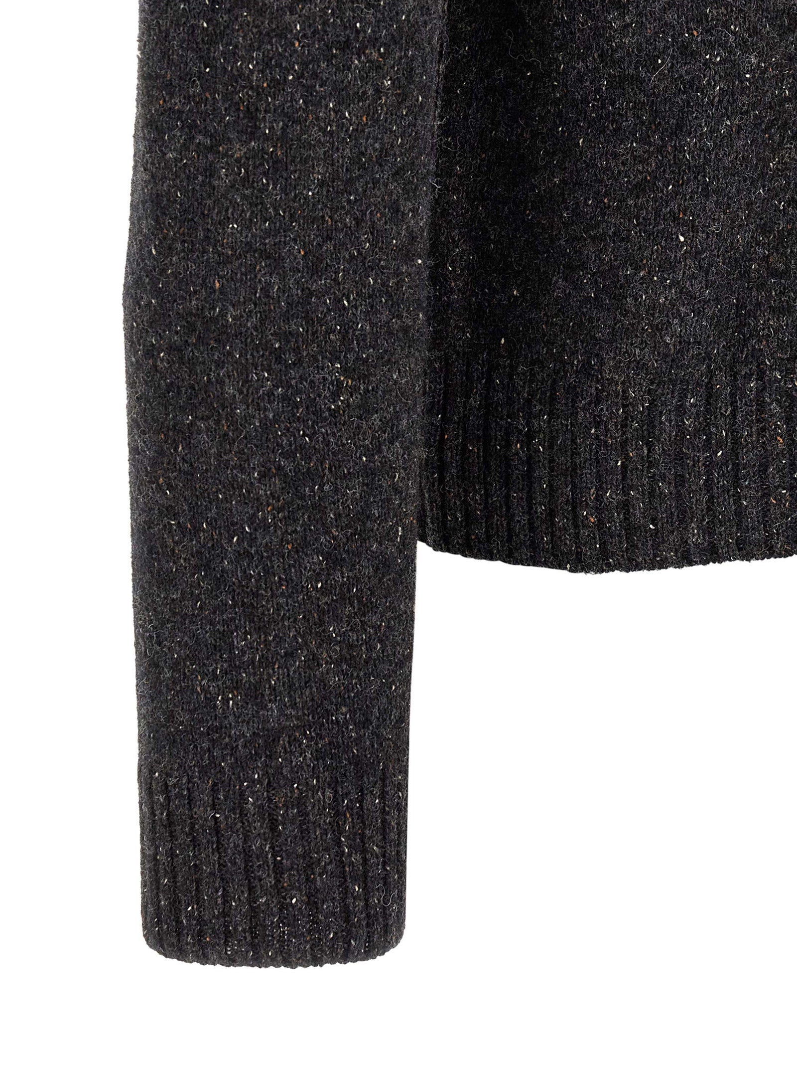 Grauer Wollcardigan