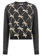 Grauer Wollcardigan