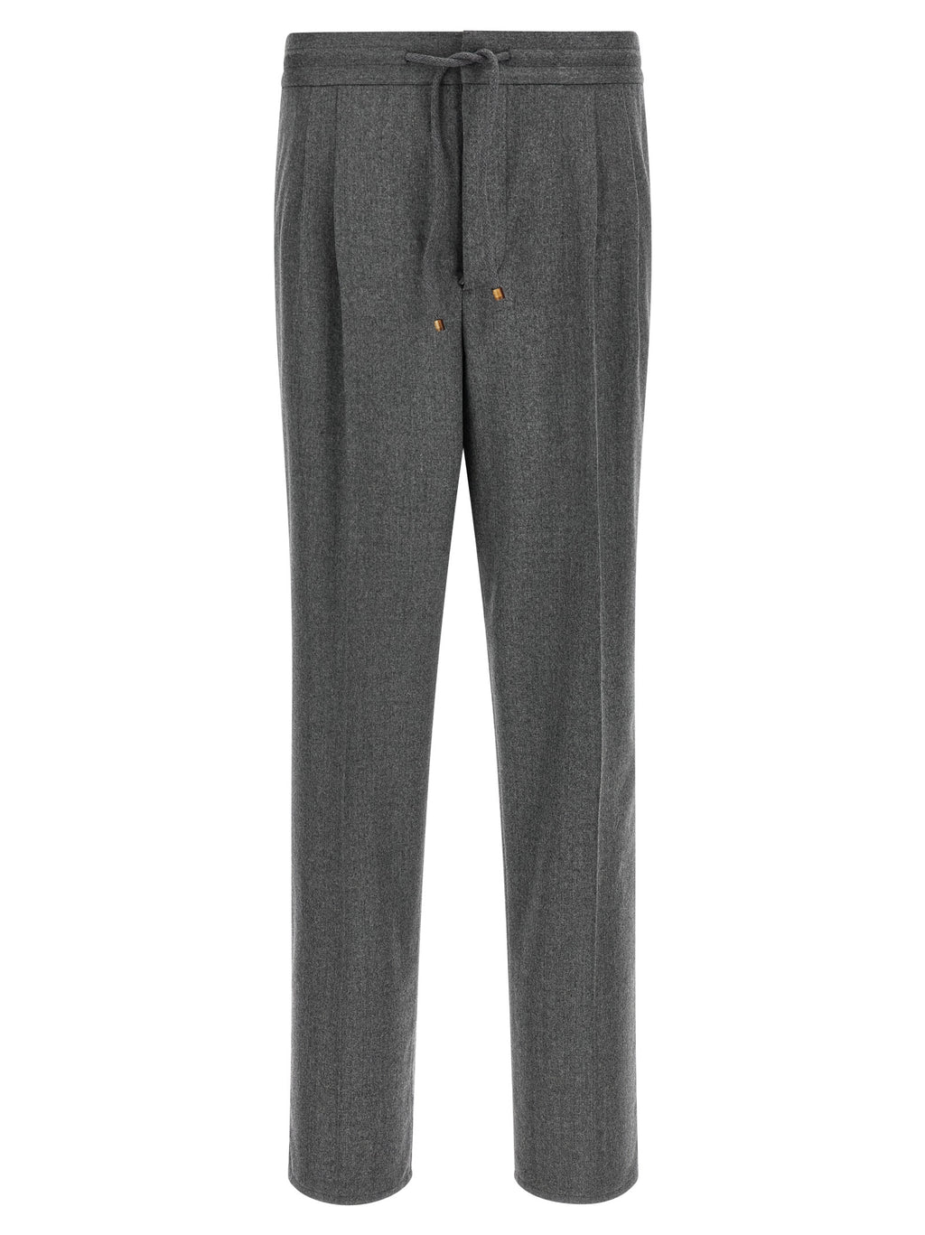 Graue Hose aus reiner Schurwolle