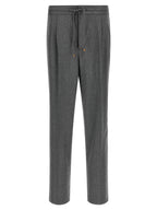 Graue Hose aus reiner Schurwolle