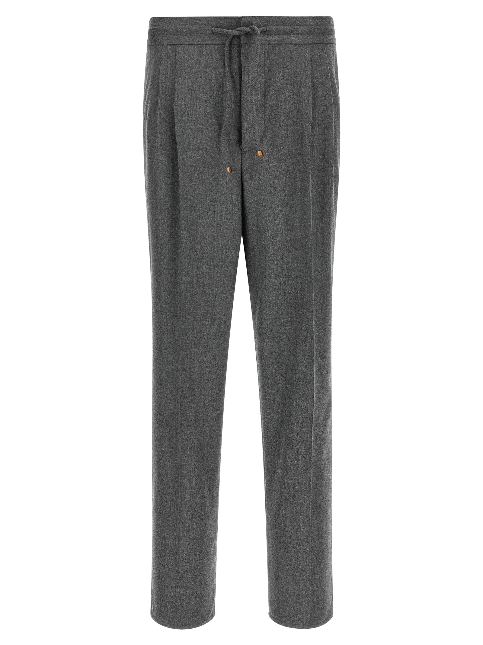 Graue Hose aus reiner Schurwolle