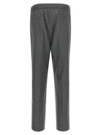 Graue Hose aus reiner Schurwolle