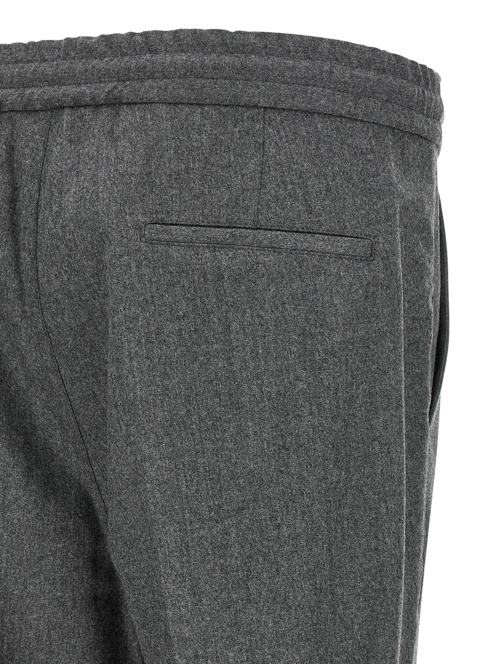 Graue Hose aus reiner Schurwolle