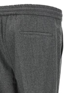 Graue Hose aus reiner Schurwolle