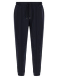 Blaue Baumwoll-Jogginghose (Trainingshose)