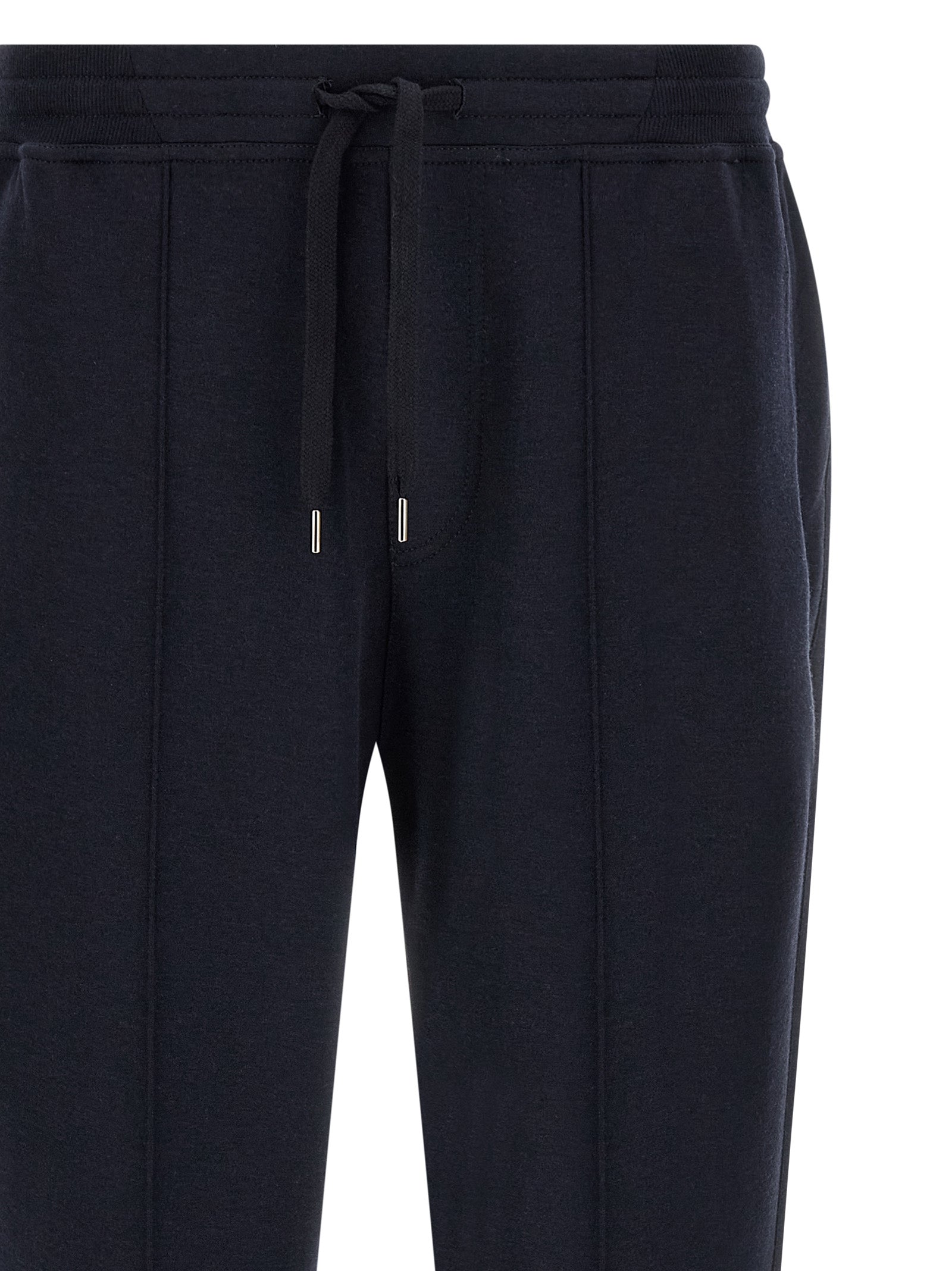 Blaue Baumwoll-Jogginghose (Trainingshose)