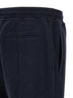 Blaue Baumwoll-Jogginghose (Trainingshose)