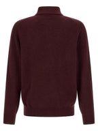 Bordeaux Kaschmir Poloshirt
