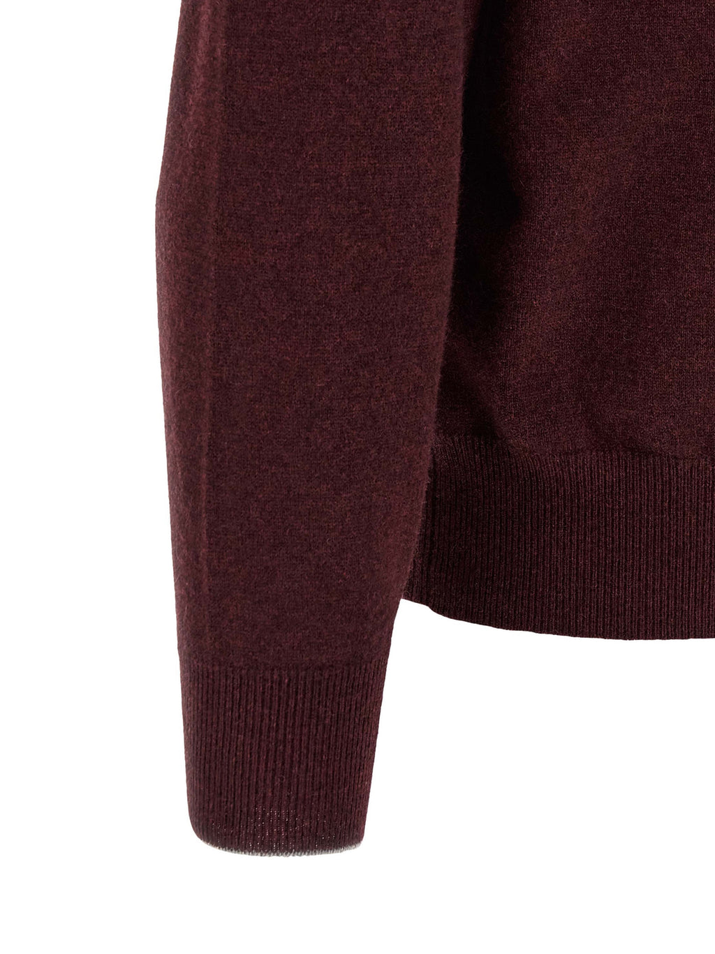 Bordeaux Kaschmir Poloshirt