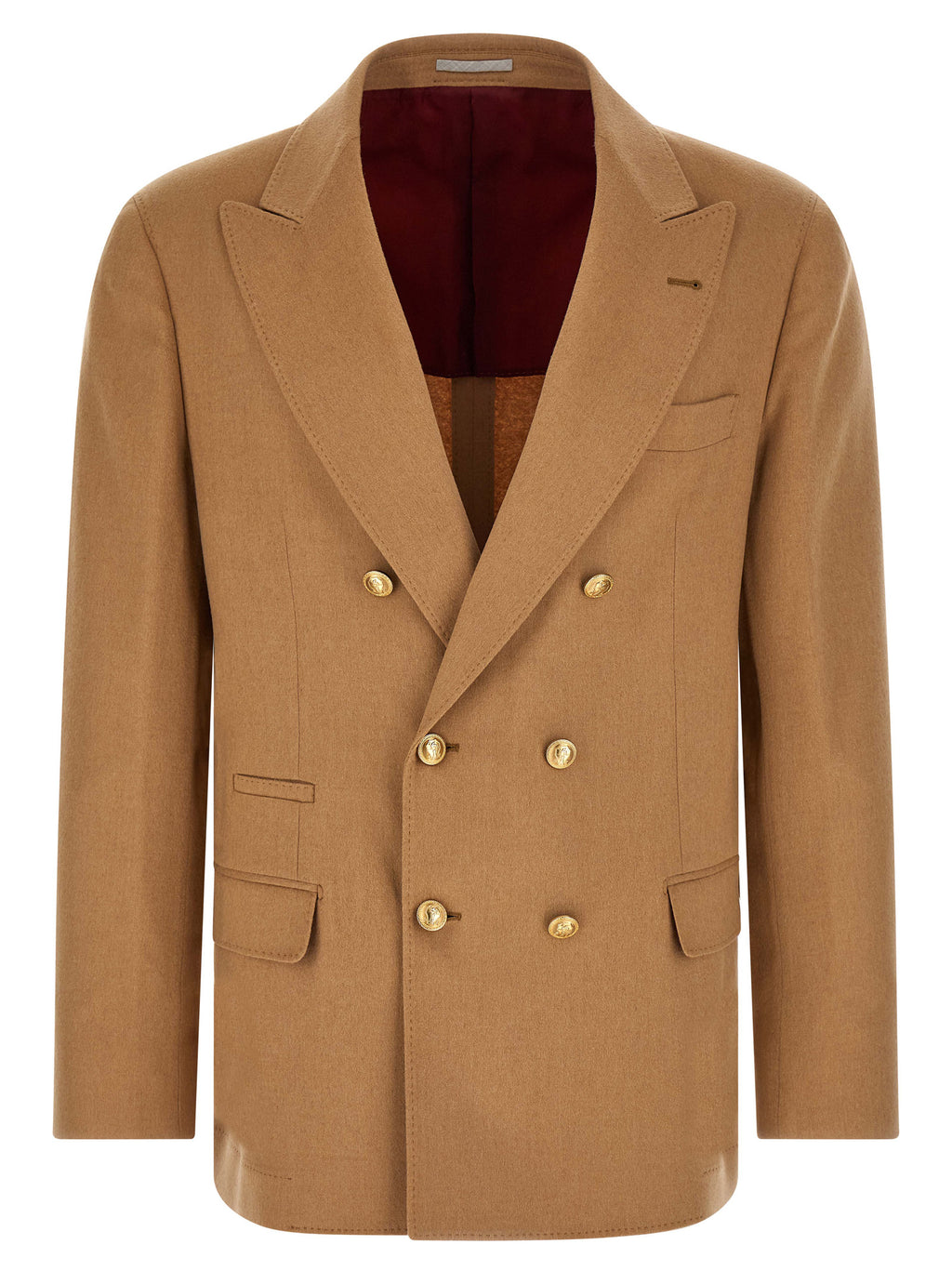 Beige Kamelhaar Sakko