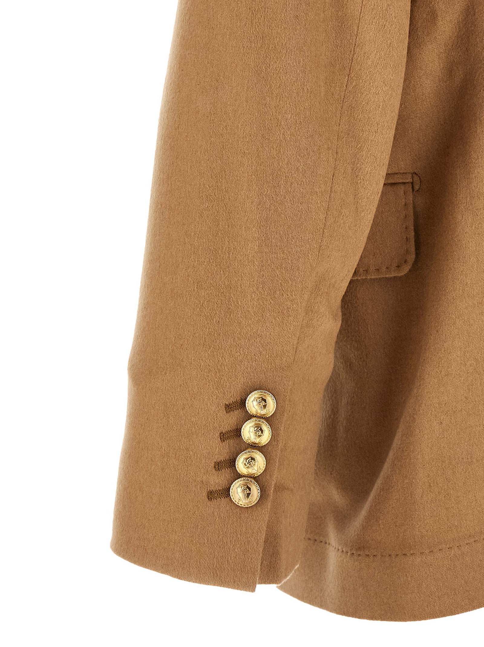 Beige Kamelhaar Sakko
