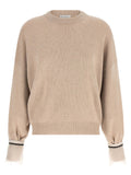 Beige Cashmere Cardigan
