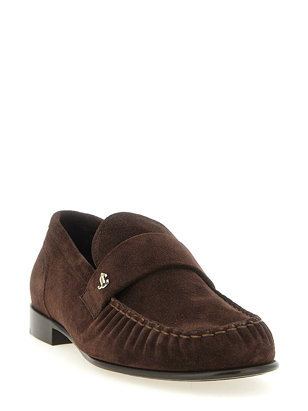 Braune Loafer aus Leder zum Hineinschlüpfen