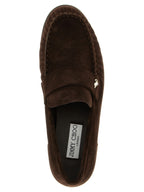 Braune Loafer aus Leder zum Hineinschlüpfen