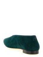 Bicolor Leather Ballet Flats