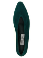 Bicolor Leather Ballet Flats