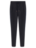 Blaue Hose aus reiner Schurwolle