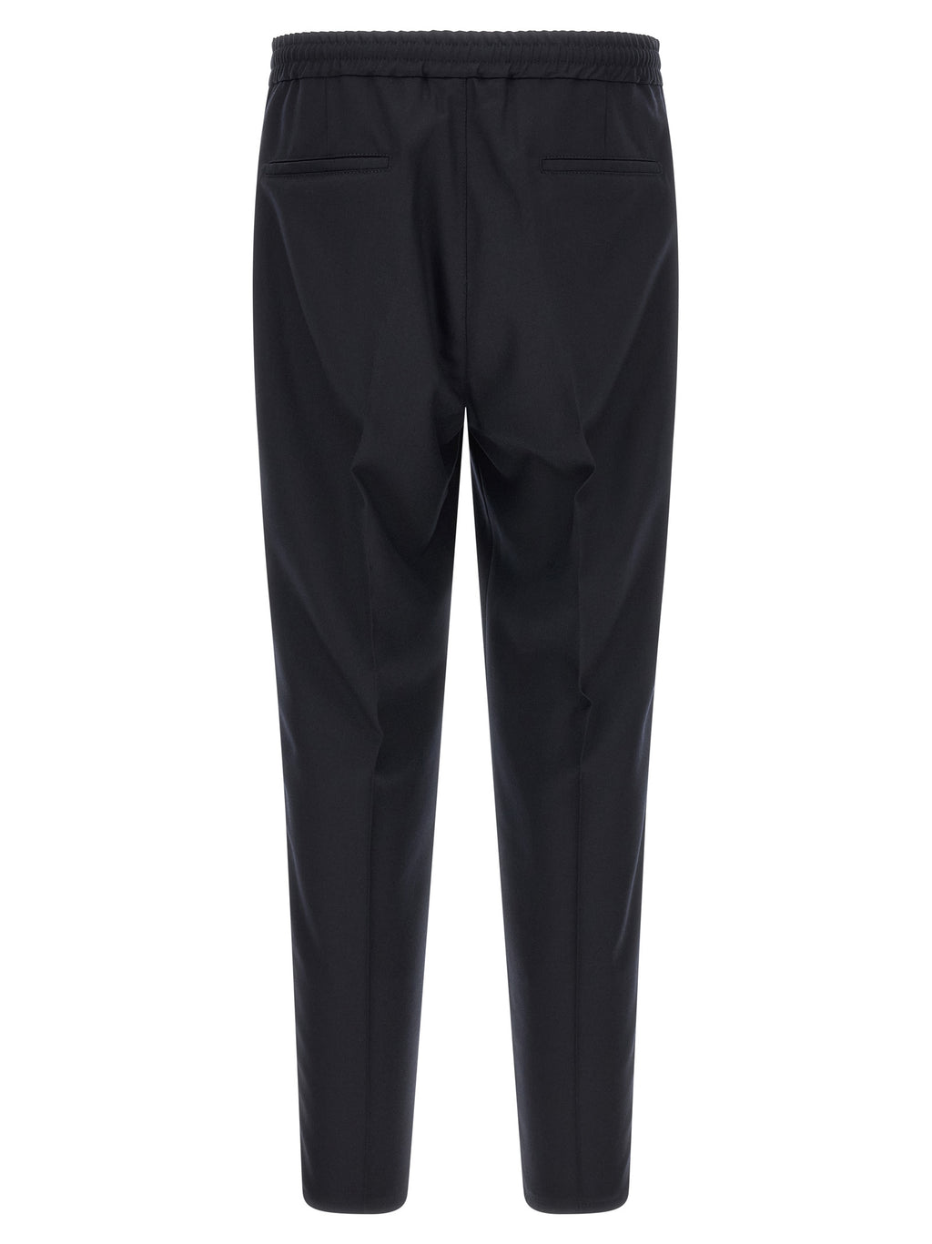Blaue Hose aus reiner Schurwolle
