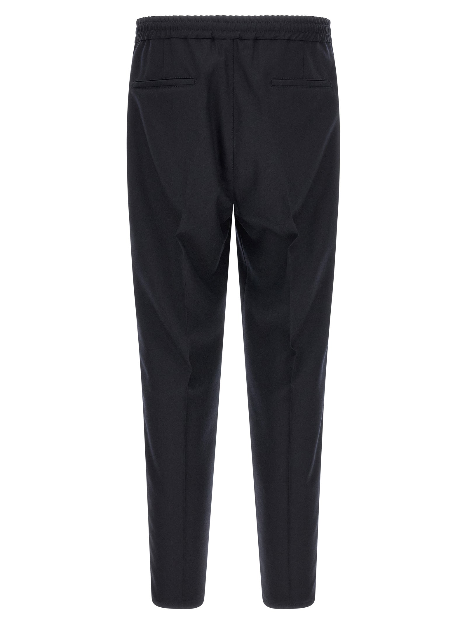 Blaue Hose aus reiner Schurwolle