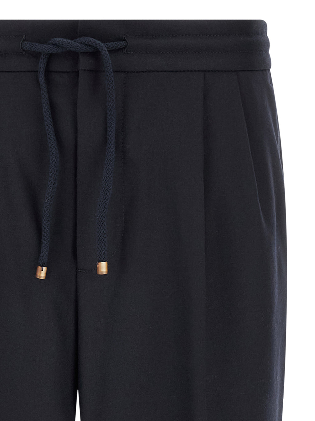 Blaue Hose aus reiner Schurwolle