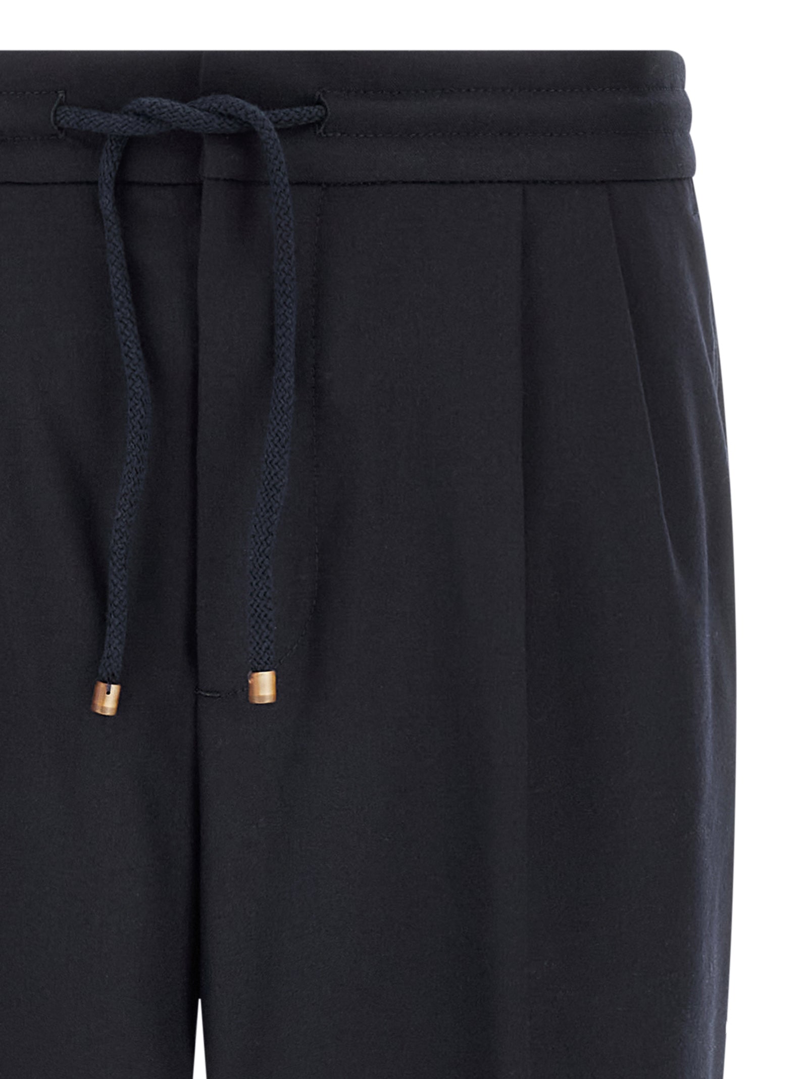 Blaue Hose aus reiner Schurwolle