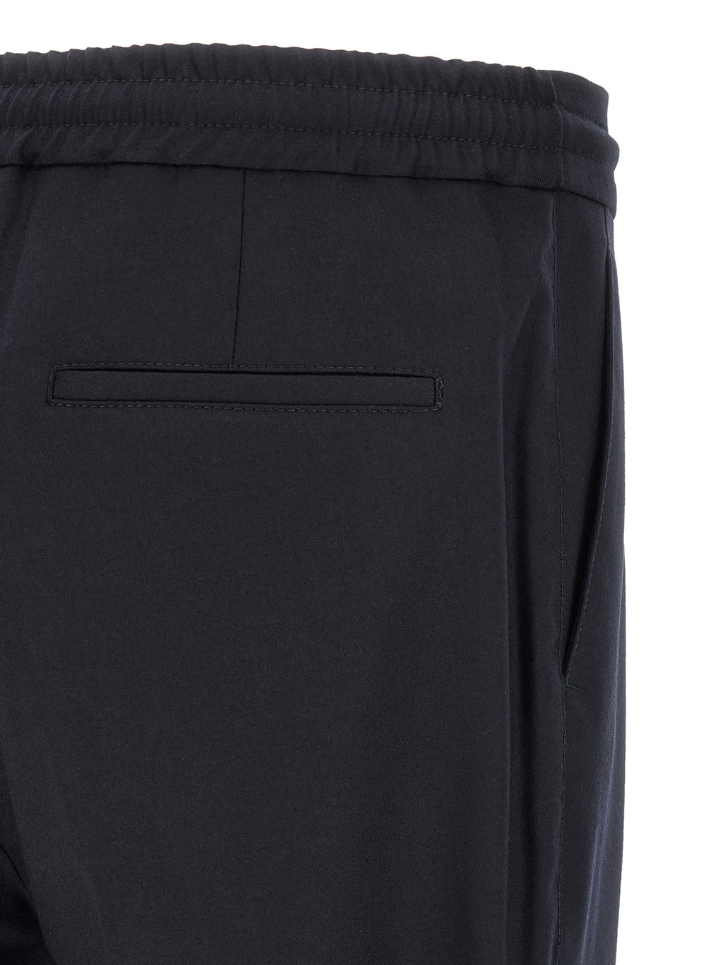 Blaue Hose aus reiner Schurwolle