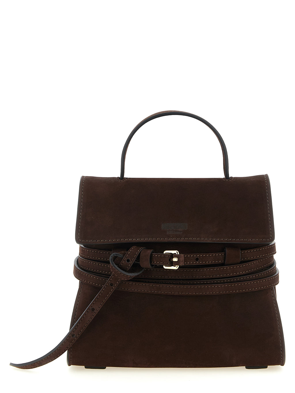 Braune Kalbsleder-Handtasche