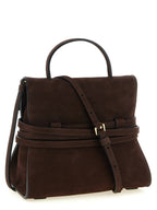 Braune Kalbsleder-Handtasche