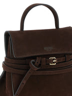 Braune Kalbsleder-Handtasche