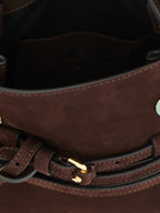 Braune Kalbsleder-Handtasche