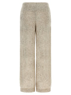 Beige Nylon-Hose