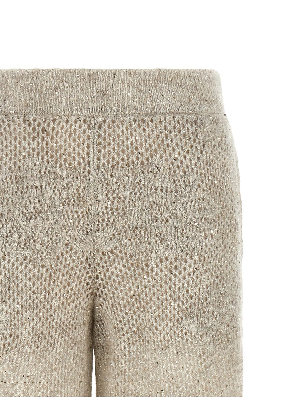 Beige Nylon-Hose