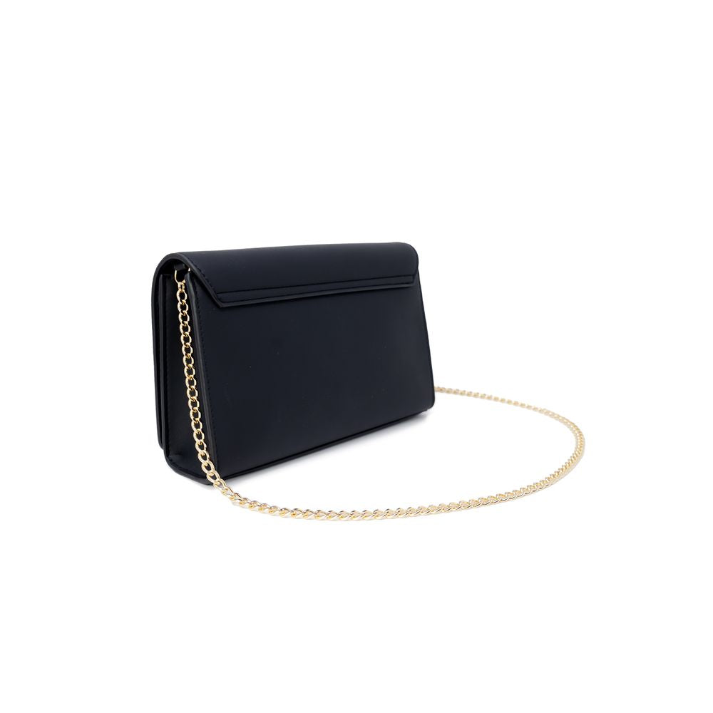 Schwarze Handtasche aus Polyethylen