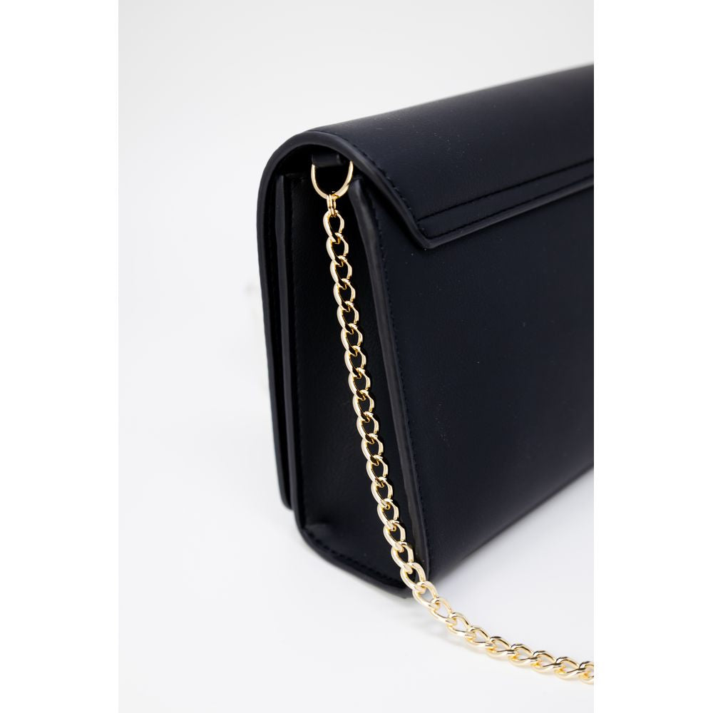 Schwarze Handtasche aus Polyethylen