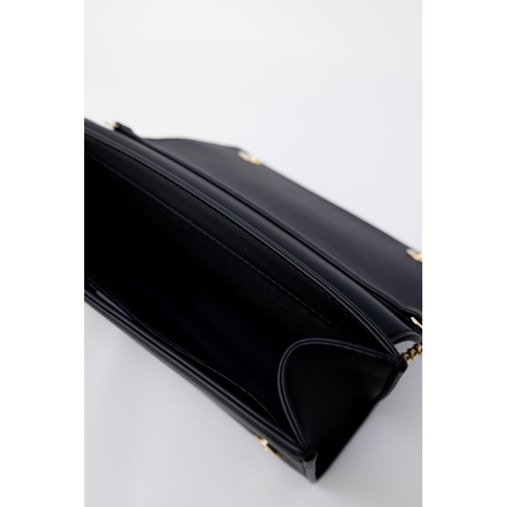 Schwarze Handtasche aus Polyethylen