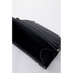 Schwarze Handtasche aus Polyethylen