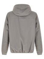 Graue Jacke aus Polyamid